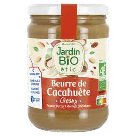 Pâte à tartiner beurre de cacahuète Bio (500g)