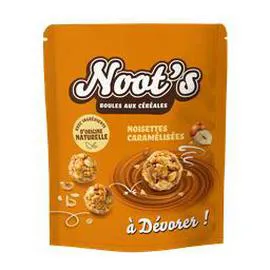 NOOT'S Boules aux céréales noisettes caramélisées 150g