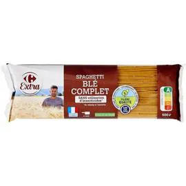 CARREFOUR EXTRA Pâtes Spaghetti blé complet 500g