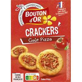 BOUTON D'OR Crackers goût pizza 85g