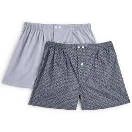 MONOPRIX HOMME 2Calecons Grey Bis Mrg S l'unité