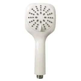 Douchette 3 jets carré blanc (l'unité)