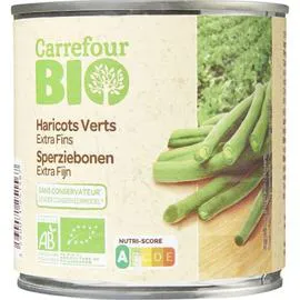 Haricots verts bio extra-fin (400g)