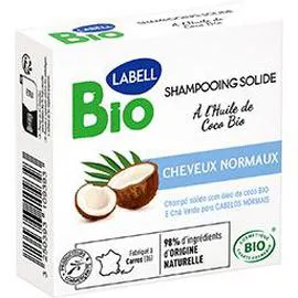 Shampooing solide à l'huile de coco BIO cheveux normaux (75g)