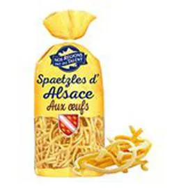 NOS RÉGIONS ONT DU TALENT Pâtes Spaetzle d'Alsace 250g