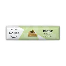 Chocolat blanc pistaches (65g)
