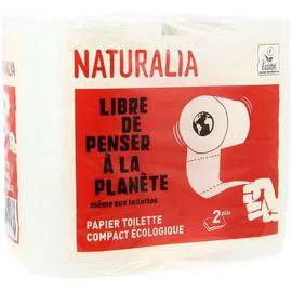 Papier Toilette Compact Ecologique x4 (684g)