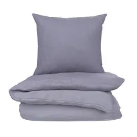 Housse de couette violine 240 x 220 cm + 2 taies d'oreiller 65x65 cm Honeycomb (l'unité)