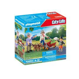 Grand-parents et petit-fils - City life - 70990 (l'unité)