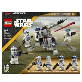 Star Wars Pack de Combat des Clone Troopers de la 501ème Légion 75345 (l'unité)