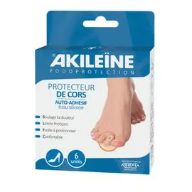 Protecteur De Cors Soulage La Douleur Auto-Adhésif Tissu Silicone (x6)