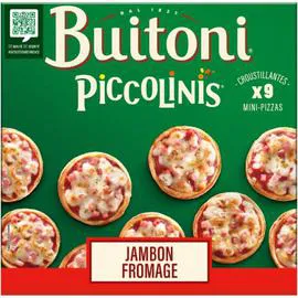 Mini pizzas proscuitto Piccolinis - x9 (270g)
