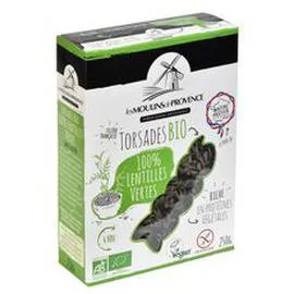 Torsades bio 100% lentilles verte sans gluten (250g)