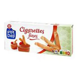 MARQUE REPÈRE, P'TIT DÉLI Biscuits cigarettes Fines 180g