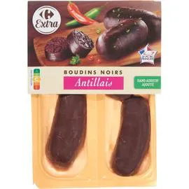 Boudins noirs antillais (4x60g)