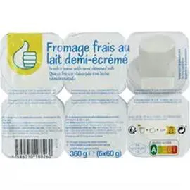 Petit fromage frais nature (6x60g)