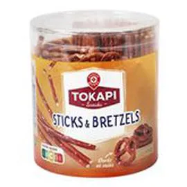 MARQUE REPÈRE, TOKAPI Sticks et bretzels 300g