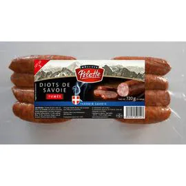 Saucisses Diots de Savoie fumés (2x360g)