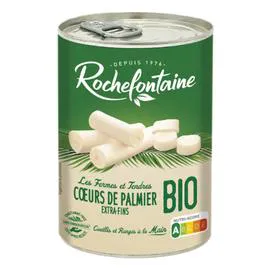 ROCHEFONTAINE Coeurs de palmier extra-fins Bio 220g