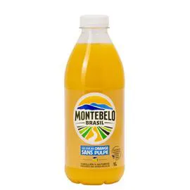 Montebelo Brasil Pur Jus d’Orange sans pulpe (1l)