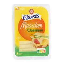 MARQUE REPÈRE, LES CROISÉS Fromage Maasdam En tranche x8 200g