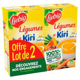 Soupe Doux Plaisir Légumes et kiri (2x1l)