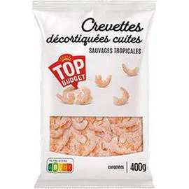 Crevettes décortiquées cuites (400g)
