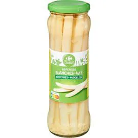 Asperges blanches moyennes (205g)