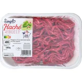 Haché au boeuf (450g)