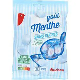 Bonbons à la menthe sans sucres et colorants artificiels (150g)