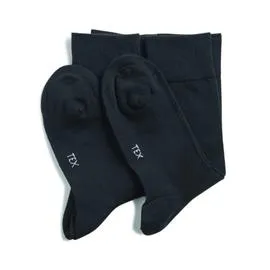 Mi-chaussettes homme noir T39/42 (x2)