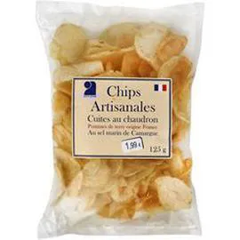 Chips artisanales au sel marin de Camargue (125g)