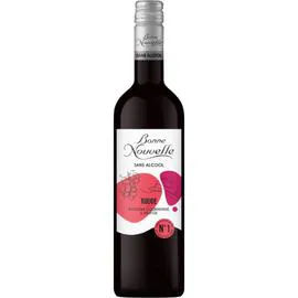 Vin Rouge Sans Alcool Gourmande & Fruité (75cl)