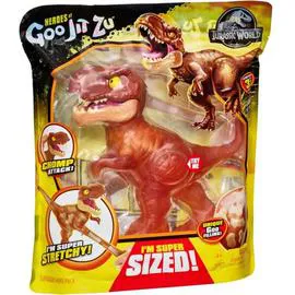 Figurine T-Rex Jurassic World 15 cm - Goo Jit Zu (l'unité)