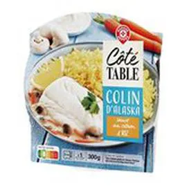 MARQUE REPÈRE, CÔTÉ TABLE Colin d'alaska Barquette micro-ondable 300g