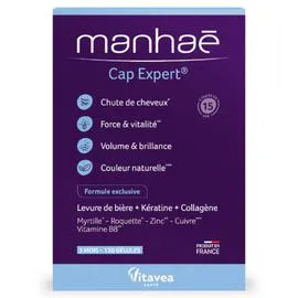 Complément alimentaire gélules Cap Expert cheveux (x120)
