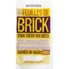 Feuilles de brick (136g)