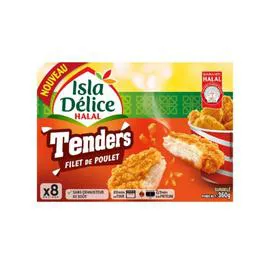 ISLA DÉLICE Tenders filets de poulet Halal 360g