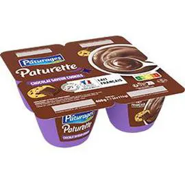 Paturette Crème dessert chocolat saveur cookies (4x115g)