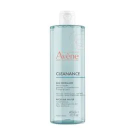 Eau Micellaire Nettoie Démaquille Matifie Cleanance (400ml)