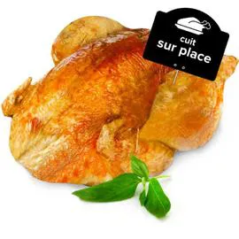 Poulet fermier blanc de Loué rôti (l'unité)