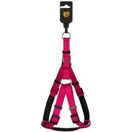 ANIMALIS Harnais Basic Confort T1 Pour Chien 15Mm 45/57Cm Fuschia 80g