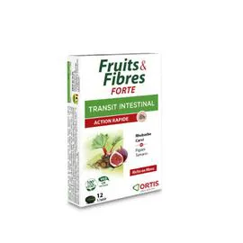 Complément alimentaire transit intestinal action rapide fruits & fibres (x12)