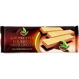 Gaufrettes fourrées chocolat (175g)
