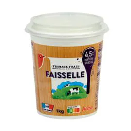 Faisselle 4,5% MG (1kg)