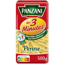 PANZANI Pâtes penne les 3 minutes 500g