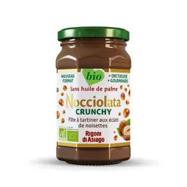 RIGONI DI ASIAGO, NOCCIOLATA Pate à tartiner crunchy Bio 250g