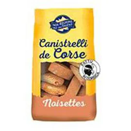 NOS RÉGIONS ONT DU TALENT Canistrelli de corse noisettes 300g