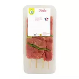 Brochette de dinde (380g)