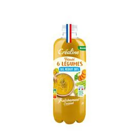 Soupe veloutée 6 légumes sel réduit 30% (1l)